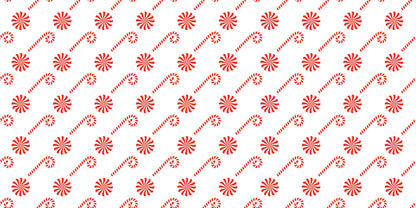 InkBird Print Studio vinyl wrapping paper with red and white candy canes, peppermint swirls; glossy adhesive, festive holiday pattern.